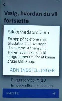 Mitid-app-problem